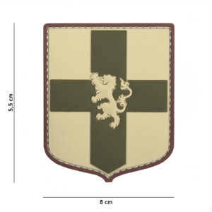 Embleem 3D PVC Duits schild coyote #20052
