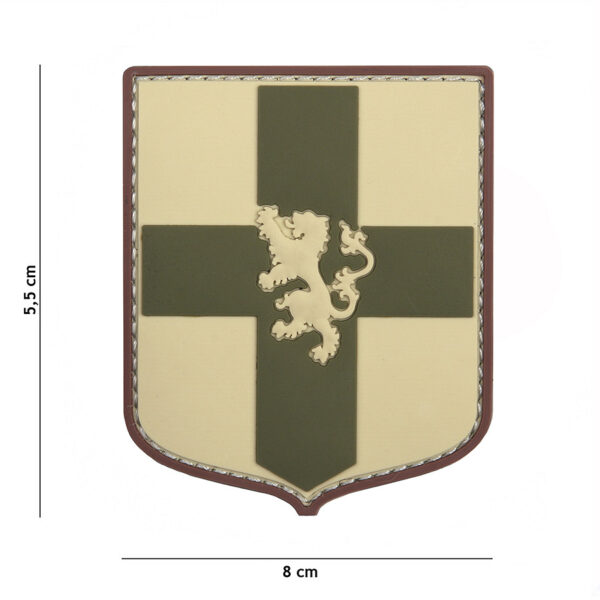 444130 5376 99 01 <p>Dit hoogwaardige 3D PVC embleem in de kleur coyote met het iconische Duitse schild is perfect voor het personaliseren van uw uitrusting. Met klittenband aan de achterzijde is het embleem eenvoudig aan te brengen en te verwijderen. Ideaal voor militaire en outdoor toepassingen, voegt dit embleem een unieke touch toe aan uw gear. Een must-have voor elke liefhebber van tactische uitrusting.</p>