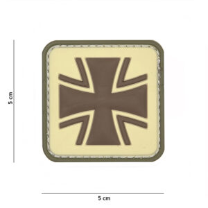 Embleem 3D PVC Duits kruis coyote #20059