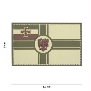 Embleem 3D PVC Duitse Empire vlag #20060