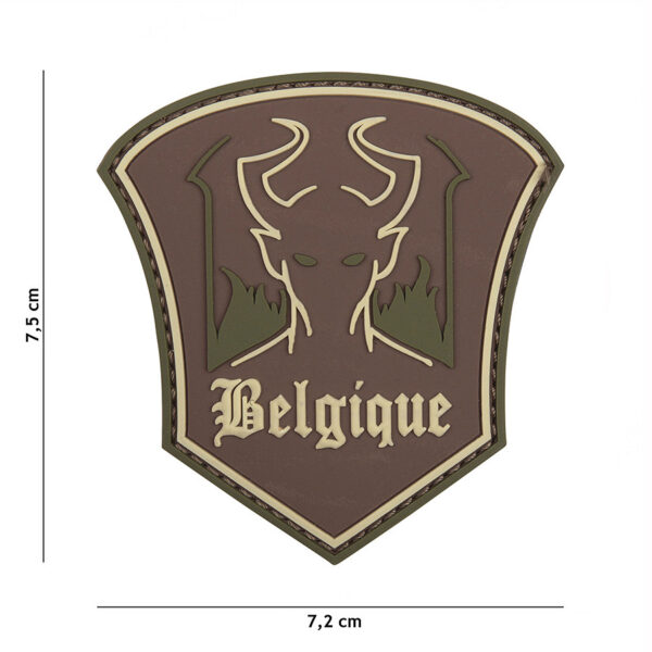 444130 5402 99 01 <p>Voeg een vleugje Belgische flair toe aan je outfit met het 3D PVC embleem van de Belgische duivel (#20073). Dit hoogwaardige embleem is voorzien van een stevige klittenbandsluiting aan de achterzijde, waardoor je het eenvoudig kunt bevestigen op kleding, tassen of andere uitrusting. Perfect voor zowel militaire als outdoor toepassingen, geeft dit embleem niet alleen stijl maar ook een statement. Een must-have voor elke liefhebber van unieke patches!</p>