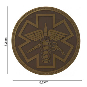 Embleem 3D PVC Para medic #13022