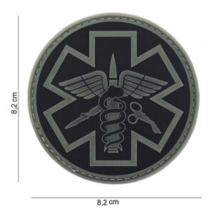 Embleem 3D PVC Para medic #13010