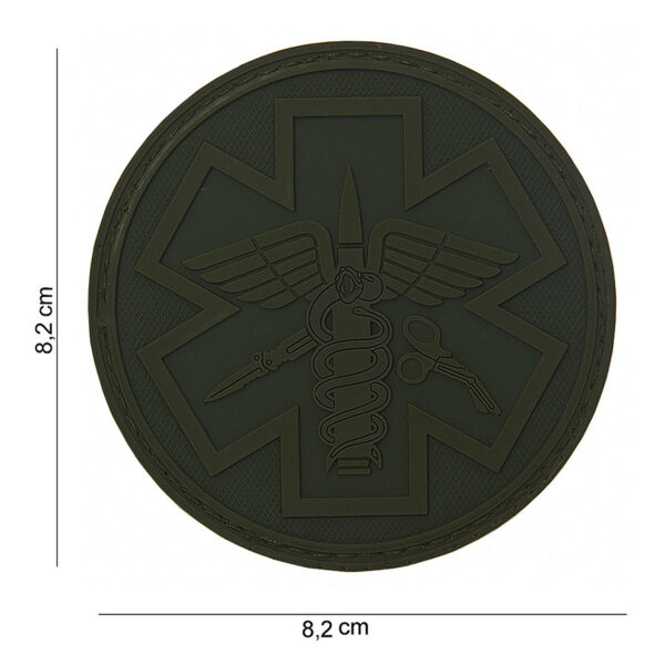 444150 3725 99 01 <p>Ontdek het Embleem 3D PVC Para Medic #13009, een robuust en stijlvol embleem van hoge kwaliteit. Dit embleem is vervaardigd uit duurzaam PVC en is voorzien van klittenband aan de achterzijde, waardoor het eenvoudig te bevestigen is op kleding of uitrusting. Het is een perfecte aanvulling voor elke outdoor- of militaire uitrusting en laat zien dat je een echte para medic bent. Voeg dit unieke embleem toe aan je collectie en maak je outfit compleet!</p>