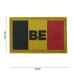 Embleem 3D PVC Belgie Groot BE #13051