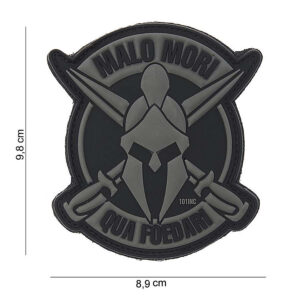 Embleem 3D PVC Malo Mori grijs #10113