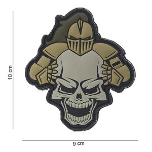 Embleem 3D PVC Knight beige #10108
