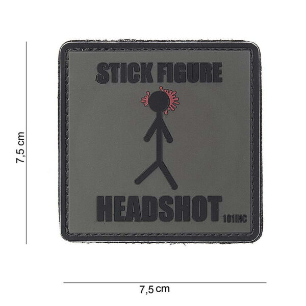 444180 3847 99 01 <p>Ontdek het unieke Embleem 3D PVC Stick figure #10055, een perfect accessoire voor elke militaire of outdoor uitrusting. Dit robuuste embleem is vervaardigd van hoogwaardig PVC en voorzien van een praktische klittenband aan de achterzijde, waardoor het eenvoudig op verschillende oppervlakken te bevestigen is. Dit embleem voegt niet alleen een stijlvolle touch toe aan je gear, maar is ook een ideale manier om je persoonlijke stijl of eenheid te tonen. Een must-have voor elke avonturier!</p>