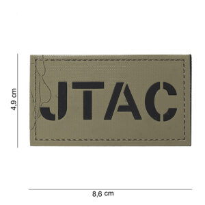 Embleem 3D PVC JTAC coyote #16104
