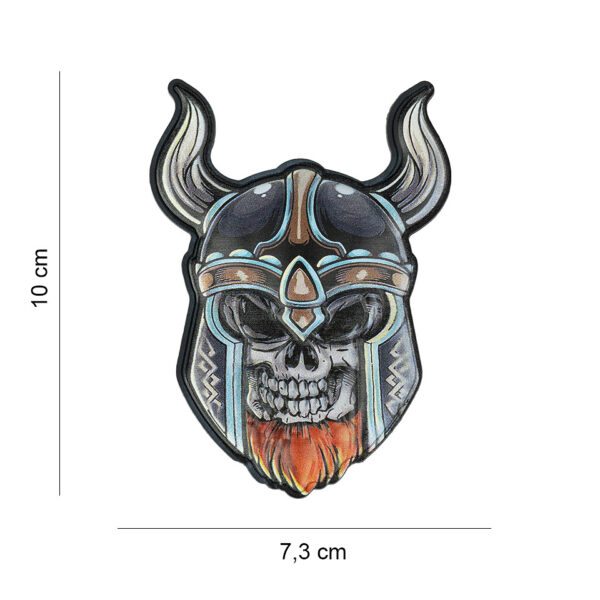 444300 16003 99 01 <p>Het Embleem 3D UV Skull viking #8038 is een opvallend en stoer embleem gemaakt van duurzaam PVC, perfect voor het personaliseren van je uitrusting. Dankzij het klittenband aan de achterzijde is het eenvoudig te bevestigen op verschillende materialen. Dit embleem is ideaal voor militairen, outdoor liefhebbers en iedereen die zijn stijl een krachtige uitstraling wil geven. Voeg een vleugje Viking-heritage toe aan je gear met dit unieke en robuuste ontwerp.</p>