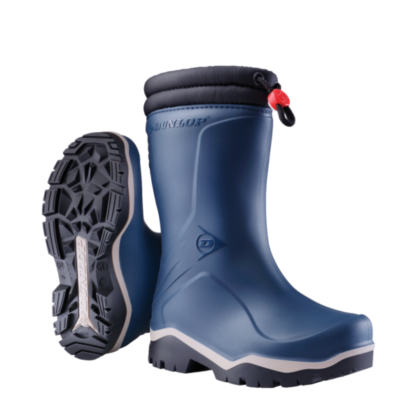 0043436 0 Large Dunlop K354061 Blizzard Kinderlaars gevoerd PVC Blauw