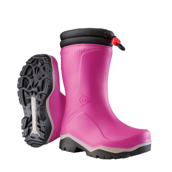 0043437 0 Large Dunlop K374061 Blizzard Kinderlaars gevoerd PVC Roze