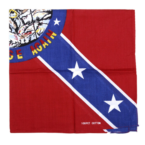 217190 357 75 217190 357 75 01 <p>De Bandana South Will Rise Again #120 is gemaakt van 100% katoen en biedt zowel comfort als stijl. Dit veelzijdige accessoire is beschikbaar in diverse kleuren, waardoor je eindeloos kunt combineren met je outfit. Perfect voor outdoor activiteiten of als modieus statement in het dagelijks leven. Een must-have voor elke avontuurlijke geest!</p>