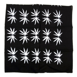 Bandana groot wietblad #151