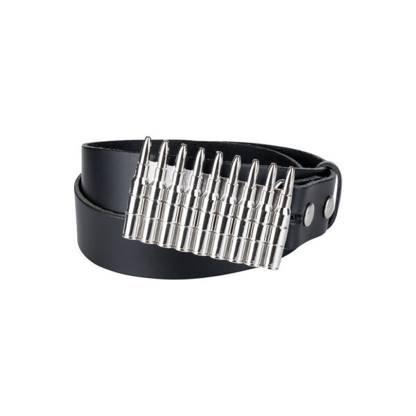 245111 1900 75 02 De Buckle 9 bullets #25 is vervaardigd van 100% metaal en biedt niet alleen duurzaamheid maar ook een stoere uitstraling. Deze veelzijdige gesp is beschikbaar in diverse kleuren en past perfect bij verschillende outfits en uitrustingen, waardoor hij ideaal is voor zowel militaire als outdoor activiteiten. Met zijn robuuste ontwerp is deze gespsluiting een waardevolle aanvulling op uw uitrusting.