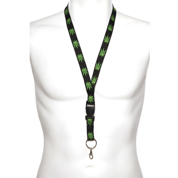 259006 021 75 01 <p>De Neck-strap wiet blad is vervaardigd uit 100% nylon en biedt zowel comfort als duurzaamheid. Deze veelzijdige nekband is perfect voor het veilig dragen van je essentials tijdens outdoor activiteiten of in het dagelijks leven. Verkrijgbaar in diverse kleuren, past deze strap bij elke outfit en is ideaal voor zowel casual als actieve gebruikers. Een must-have accessoire voor de liefhebbers van unieke en functionele uitrusting.</p>