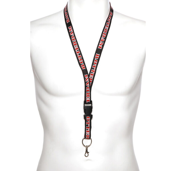 259006 025 75 01 <p>De Neck-strap Rotterdam is vervaardigd uit 100% nylon en biedt een stevige en betrouwbare ondersteuning voor al je outdoor activiteiten. Deze veelzijdige nekband is verkrijgbaar in diverse kleuren en is ideaal voor het veilig dragen van je uitrusting. Perfect voor zowel militair gebruik als recreatieve buitenavonturen, combineert deze neck-strap functionaliteit met comfort. Een onmisbaar accessoire voor elke avonturier!</p>