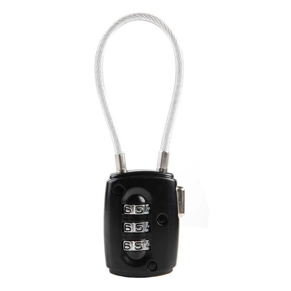 259287 13 01 <p>Het Combi lock / cijferslot is de perfecte oplossing voor het beveiligen van uw waardevolle spullen. Vooraf ingesteld op de combinatie 0-0-0, kunt u eenvoudig uw eigen unieke cijfercombinatie instellen door de Reset-knop aan de onderkant in te drukken met een pen. Het strakke zwarte ontwerp maakt het niet alleen functioneel, maar ook stijlvol. Vergeet niet uw nieuwe code goed te onthouden voor optimale beveiliging!</p>