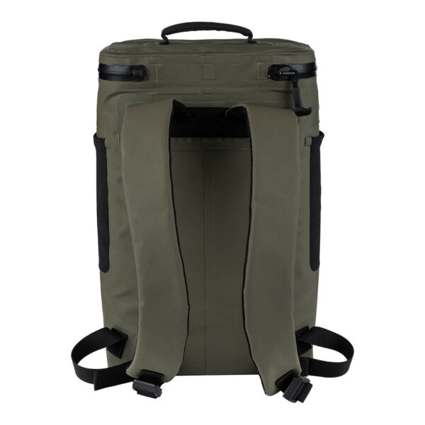 351800 11 05 De TF-2215 Tactical koelrugzak is de perfecte mix van functionaliteit en stijl voor outdoorliefhebbers. Gemaakt van duurzaam 500D PVC-materiaal, is deze rugzak weerbestendig en ideaal voor actieve gebruikers. Met een geïsoleerd koelvak dat tot 20 uur koeling biedt, biedt hij ruimte voor ongeveer 18 blikjes van 330 ml. Dankzij het comfortabele draagsysteem en meerdere opbergvakken is deze rugzak een betrouwbare keuze voor al je avonturen.