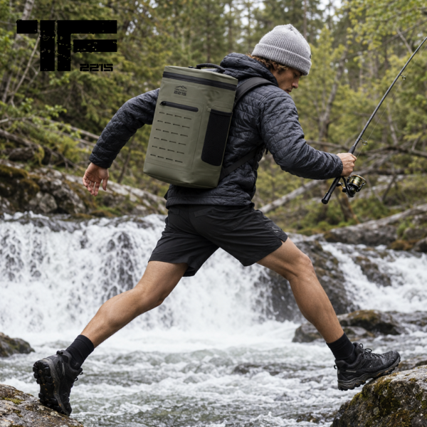 351800 11 351800 11 13 De TF-2215 Tactical koelrugzak is de perfecte mix van functionaliteit en stijl voor outdoorliefhebbers. Gemaakt van duurzaam 500D PVC-materiaal, is deze rugzak weerbestendig en ideaal voor actieve gebruikers. Met een geïsoleerd koelvak dat tot 20 uur koeling biedt, biedt hij ruimte voor ongeveer 18 blikjes van 330 ml. Dankzij het comfortabele draagsysteem en meerdere opbergvakken is deze rugzak een betrouwbare keuze voor al je avonturen.