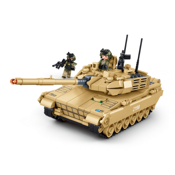 413374 99 01 <p>Ontdek de Sluban Army Type 15 Lichte Tank bouwset in schaal 1:45 (M38-B1577 #16106). Deze indrukwekkende set bestaat uit 411 bouwstenen en is perfect voor liefhebbers van militaire modellen. De bouwstenen zijn compatibel met andere grote merken, waardoor je jouw creaties kunt uitbreiden. Geschikt voor kinderen vanaf 8 jaar en ideaal om aan je verzameling toe te voegen. De afmetingen van de doos zijn 42,5 x 28,5 x 6,7 cm.</p>