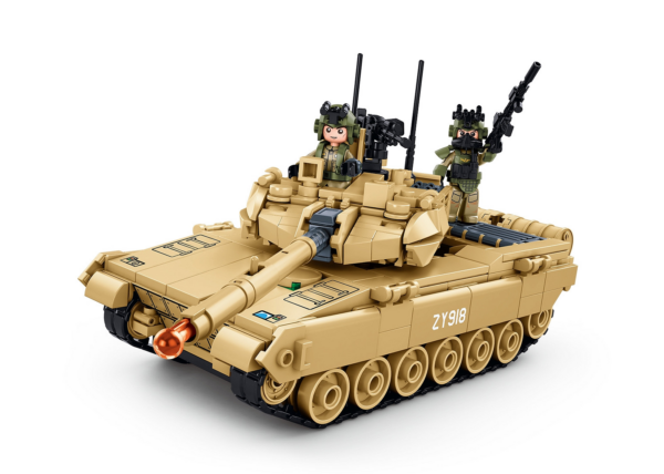 413374 99 02 <p>Ontdek de Sluban Army Type 15 Lichte Tank bouwset in schaal 1:45 (M38-B1577 #16106). Deze indrukwekkende set bestaat uit 411 bouwstenen en is perfect voor liefhebbers van militaire modellen. De bouwstenen zijn compatibel met andere grote merken, waardoor je jouw creaties kunt uitbreiden. Geschikt voor kinderen vanaf 8 jaar en ideaal om aan je verzameling toe te voegen. De afmetingen van de doos zijn 42,5 x 28,5 x 6,7 cm.</p>