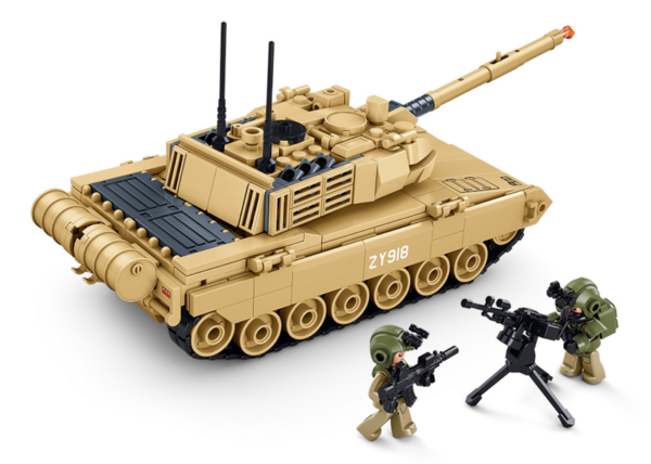 413374 99 03 <p>Ontdek de Sluban Army Type 15 Lichte Tank bouwset in schaal 1:45 (M38-B1577 #16106). Deze indrukwekkende set bestaat uit 411 bouwstenen en is perfect voor liefhebbers van militaire modellen. De bouwstenen zijn compatibel met andere grote merken, waardoor je jouw creaties kunt uitbreiden. Geschikt voor kinderen vanaf 8 jaar en ideaal om aan je verzameling toe te voegen. De afmetingen van de doos zijn 42,5 x 28,5 x 6,7 cm.</p>