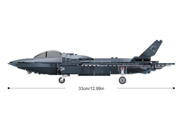 413375 99 04 <p>Bouw je eigen Sluban Army J35 Jachtvliegtuig op schaal 1:55 met de M38-B1578 bouwset. Dit model is perfect voor liefhebbers van militaire voertuigen en biedt een uitdagend bouwproject voor kinderen vanaf 8 jaar. Dankzij de compatibiliteit met andere grote bouwsteenmerken kun je deze set eenvoudig combineren met je bestaande collectie. Met afmetingen van 42,5 x 28,5 x 6,7 cm is dit jachtvliegtuig een waardevolle aanvulling op elke verzameling.</p>