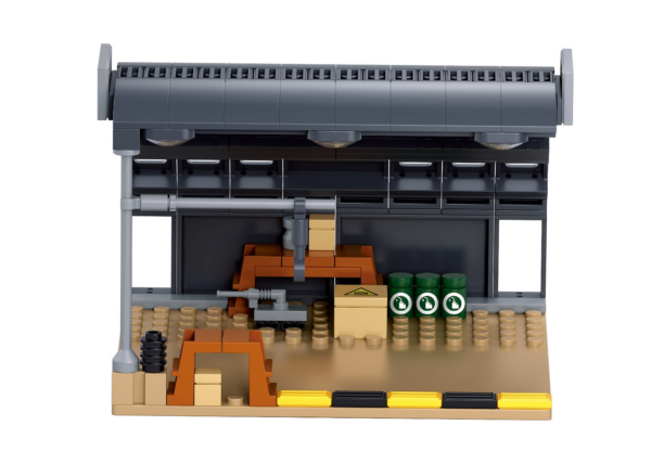 413383 99 02 <p>Bouw je eigen militaire hangar met de Sluban Hangar 1/72 M38-B1623 #16079. Deze set bevat 142 bouwstenen en is perfect voor liefhebbers van militaire voertuigen en modellen. Met een schaal van 1:72 creëer je een compacte en gedetailleerde militaire scène, compleet met werkruimte en accessoires. De bouwstenen zijn compatibel met andere grote merken, wat de mogelijkheden voor uitbreiding vergroot. Geschikt voor kinderen vanaf 6 jaar, biedt deze set urenlang bouwplezier.</p>