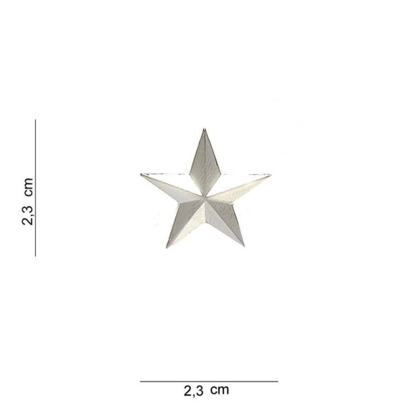 441004 1212 75 01 Het Embleem metaal Brig. Gen. 1 ster #6095 is een schitterend metalen embleem dat perfect is voor militaire verzamelaars en liefhebbers van outdoor uitrusting. Dit embleem, voorzien van een gedetailleerde tekst en afbeelding, voegt een authentiek accent toe aan uw uitrusting of uniform. Verkrijgbaar in diverse kleuren, biedt dit embleem de mogelijkheid om uw persoonlijke stijl te benadrukken. Een must-have voor elke serieuze verzamelaar!