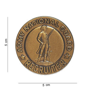 Embleem metaal army national guard recruiting #7008