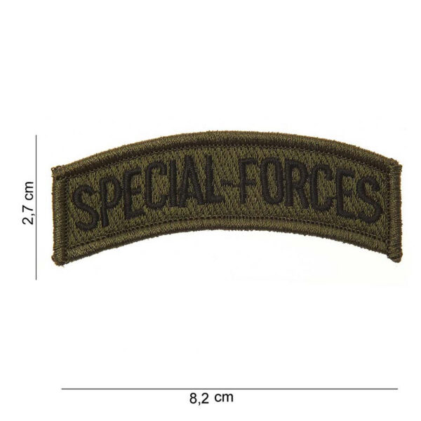 442302 1000 75 01 <p>Het Embleem stof special forces groen #3032 is een hoogwaardig, duurzaam embleem met een opvallende tekst en afbeelding. Dit embleem is perfect voor het personaliseren van uw outfit of uitrusting, of het nu gaat om militaire kleding of outdoor gear. Verkrijgbaar in diverse kleuren, biedt dit embleem een unieke uitstraling die past bij elke avontuurlijke stijl. Voeg een vleugje professionaliteit en avontuur toe aan uw uitrusting met dit stijlvolle embleem.</p>