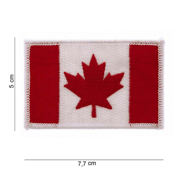 442302 618 75 01 <p>Dit hoogwaardige embleem van stof met de vlag van Canada (#1023) is een prachtige toevoeging voor elke militaire of outdoor uitrusting. Het embleem is voorzien van gedetailleerde tekst en afbeelding, waardoor het een opvallende uitstraling heeft. Verkrijgbaar in diverse kleuren, is dit embleem perfect voor het personaliseren van kleding, rugzakken of andere accessoires. Een must-have voor liefhebbers van Canada of verzamelaars van militaire insignia.</p>