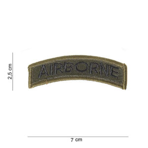 Embleem stof airborne TAB #3036