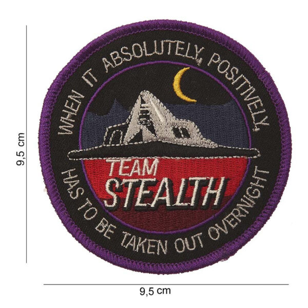 442306 761 75 01 <p>Voeg een vleugje stijl toe aan je outfit met het Embleem stof team stealth #4037. Dit hoogwaardige, stoffen embleem met een unieke tekst en afbeelding is perfect voor het personaliseren van kleding, tassen of andere accessoires. Verkrijgbaar in diverse kleuren, biedt dit embleem een veelzijdige oplossing voor iedereen die zijn teamgeest wil tonen. Een must-have voor elke outdoor- en militaire enthousiasteling!</p>