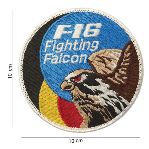 442306 771 75 01 <p>Het Embleem stof F-16 Fighting Falcon (vlag) #4012 is een hoogwaardige patch met een gedetailleerde afbeelding van de iconische F-16 jet. Dit embleem is perfect voor het personaliseren van kleding, tassen of andere uitrusting. Gemaakt van duurzaam stof en verkrijgbaar in diverse kleuren, biedt dit embleem niet alleen een stoere uitstraling, maar ook een eerbetoon aan militaire luchtvaart. Voeg een uniek accent toe aan je outfit met dit opvallende embleem.</p>