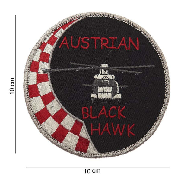 442306 794 75 01 <p>Ontdek het Embleem stof Austrian black hawk #5035, een stijlvol en veelzijdig embleem met een unieke afbeelding en tekst. Dit embleem is perfect voor het personaliseren van uw militaire of outdoor uitrusting. Verkrijgbaar in diverse kleuren, voegt dit embleem een stoere uitstraling toe aan elke outfit. Dankzij de hoogwaardige stofkwaliteit is het embleem duurzaam en gemakkelijk te bevestigen. Geef uw gear een persoonlijke touch met dit opvallende embleem.</p>