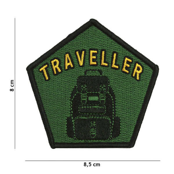 442306 8003 75 01 <p>Ontdek het stijlvolle Embleem stof Traveller met klittenband #2034, ideaal voor het personaliseren van je uitrusting. Dit hoogwaardige embleem is vervaardigd van duurzame stof en is beschikbaar in diverse kleuren. Met zijn praktische klittenbandsluiting is het eenvoudig te bevestigen en te verwijderen. Geef je look een unieke touch en maak je militaire of outdoor outfit compleet met dit veelzijdige embleem.</p>