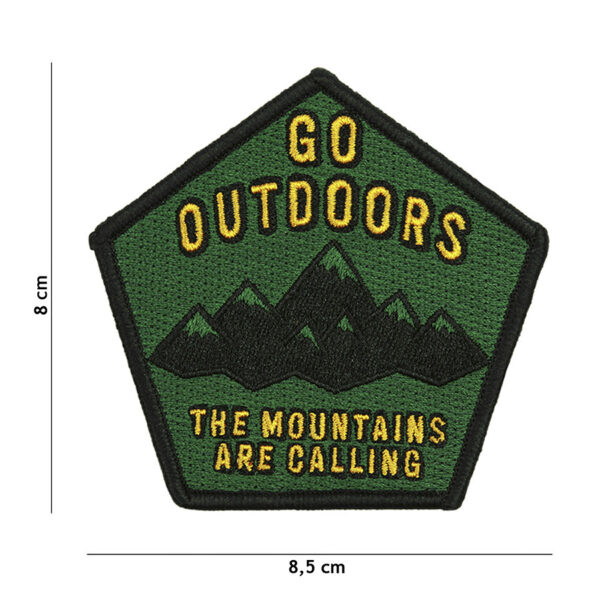 442306 8004 75 442306 8004 99 01 <p>Het Embleem stof Go outdoors met klittenband #2033 is de perfecte aanvulling voor elke outdoor liefhebber. Dit hoogwaardige embleem, met een unieke tekst en afbeelding, is vervaardigd van duurzaam stof en gemakkelijk aan te brengen dankzij het klittenbandsysteem. Beschikbaar in diverse kleuren, biedt dit embleem niet alleen een stijlvolle uitstraling, maar ook een praktische manier om je uitrusting te personaliseren. Ideaal voor op kleding of gear, laat zien dat je een echte buitenmens bent.</p>