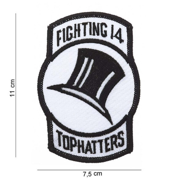 442306 832 75 01 <p>Het Embleem stof fighting 14 top #5037 is een stijlvol en veelzijdig accessoire voor elke militair of outdoor enthusiast. Gemaakt van hoogwaardig stof, dit embleem bevat een unieke tekst en afbeelding die perfect past bij jouw uitrusting. Verkrijgbaar in diverse kleuren, biedt het de mogelijkheid om je persoonlijke stijl te uiten. Dit embleem is de ideale manier om je outfit te verfraaien en tegelijkertijd je passie voor avontuur en strijdlust te tonen.</p>