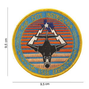 Embleem stof bib ccts intruc. #4082