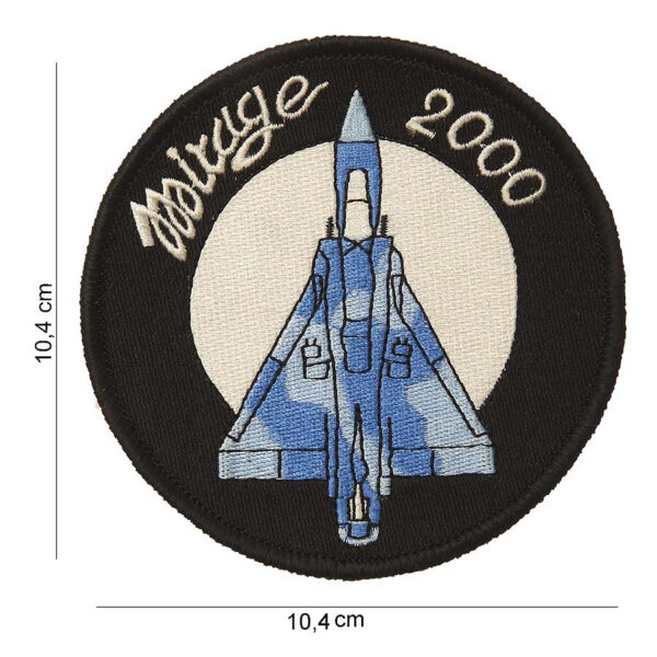 442306 889 75 01 <p>Het Embleem stof mirage 2000 #4017 is een hoogwaardige patch met een unieke tekst en afbeelding, perfect voor het personaliseren van jouw militaire of outdoor uitrusting. Dit embleem is vervaardigd uit duurzaam stof en is beschikbaar in diverse kleuren, waardoor het eenvoudig te combineren is met verschillende outfits. Voeg een professionele touch toe aan je gear met dit stijlvolle embleem dat niet alleen functioneel is, maar ook een statement maakt.</p>