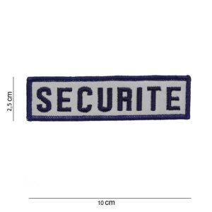 Embleem stof Securite reflective #5014