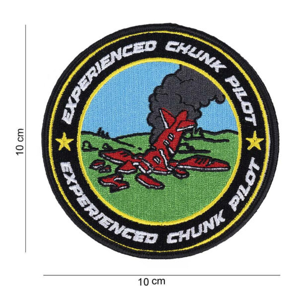 442314 8067 99 01 <p>Ontdek het Embleem stof Chunk pilot met klittenband, een hoogwaardige toevoeging aan uw militaire of outdoor uitrusting. Dit embleem is vervaardigd van stevig stof en is voorzien van klittenband aan de achterzijde, waardoor het eenvoudig aan uw kleding of uitrusting te bevestigen is. Met zijn unieke ontwerp en duurzame kwaliteit is dit embleem perfect voor zowel recreatief gebruik als voor de fanatieke verzamelaar. Voeg een persoonlijk tintje toe aan uw gear met dit stijlvolle embleem.</p>
