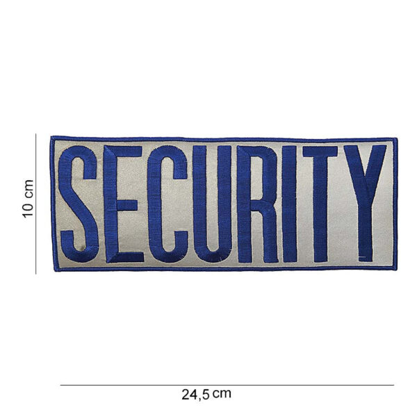 442317 1065 75 01 <p>Het Embleem stof Security extra groot #2005 is de perfecte aanvulling voor uw militaire of outdoor uitrusting. Dit hoogwaardige embleem, gemaakt van duurzaam stof, is voorzien van duidelijke tekst en afbeeldingen, waardoor het ideaal is voor identificatie en branding. Verkrijgbaar in diverse kleuren, biedt dit embleem een professionele uitstraling en is het eenvoudig te bevestigen op kleding of uitrusting. Met zijn extra grote formaat valt het embleem gegarandeerd op en zorgt het voor de nodige herkenbaarheid.</p>