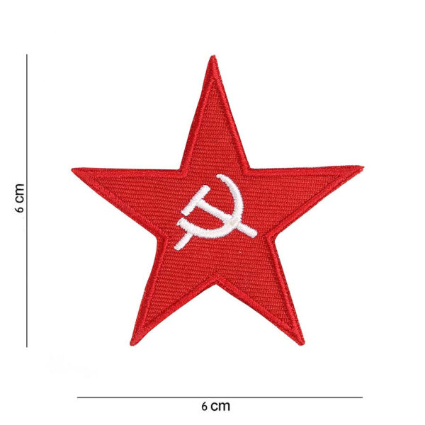 442318 3260 99 01 <p>Voeg een vleugje stijl toe aan je outfit met het Embleem stof rode ster #1001. Dit hoogwaardige embleem is gemaakt van duurzaam materiaal en beschikt over een opvallende rode ster, perfect voor het personaliseren van kleding of uitrusting. Met zijn veelzijdige ontwerp en professionele afwerking is dit embleem ideaal voor zowel militaire als outdoor toepassingen. Geef je gear een unieke uitstraling met dit opvallende embleem.</p>