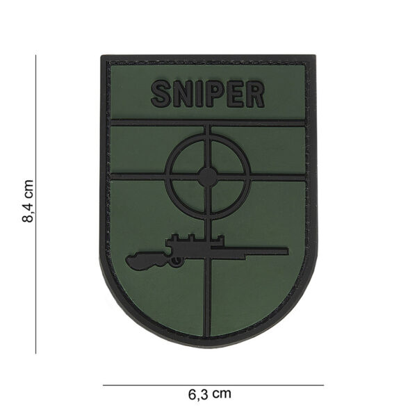 444100 3532 99 01 <p>Ontdek het Embleem 3D PVC sniper #10056, een robuust en veelzijdig embleem dat perfect is voor militaire en outdoor liefhebbers. Dit hoogwaardige PVC-embleem is voorzien van een handige klittenband aan de achterzijde, waardoor je het eenvoudig kunt bevestigen op jassen, rugzakken of andere uitrusting. Met zijn unieke ontwerp voegt dit embleem een stijlvolle en professionele touch toe aan je gear. Ideaal voor het personaliseren van je uitrusting of als verzamelobject.</p>