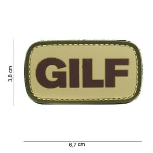 Embleem 3D PVC GILF #14004
