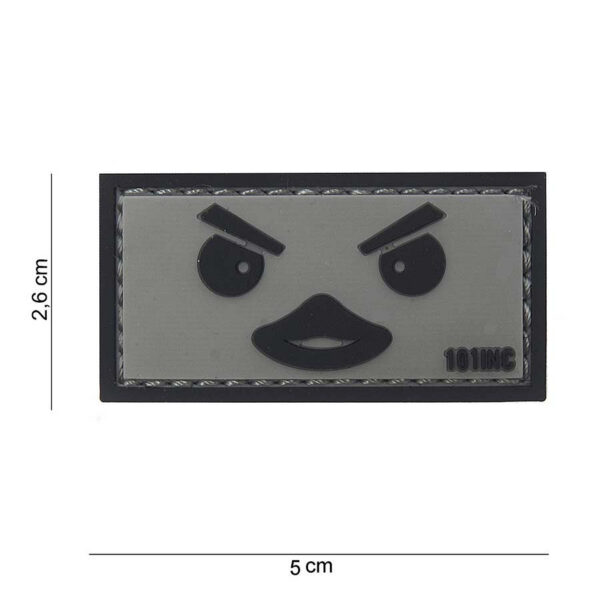 444100 3804 99 01 <p>Het Embleem 3D PVC Duckface in grijs (#10088) is een stijlvol en veelzijdig accessoire voor elke militaire of outdoor uitrusting. Dit hoogwaardige embleem is vervaardigd uit duurzaam PVC en voorzien van een praktische klittenband aan de achterzijde, waardoor het eenvoudig te bevestigen is op kleding, tassen of andere uitrusting. Geef je gear een unieke uitstraling met dit opvallende Duckface embleem, perfect voor fans van outdoor activiteiten en militaire stijl.</p>