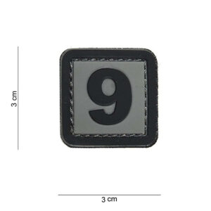 Embleem 3D PVC 9 #15010